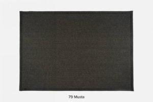 VM Carpet Esmeralda matto 79 Musta