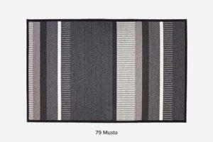 VM Carpet Laituri 79 Musta