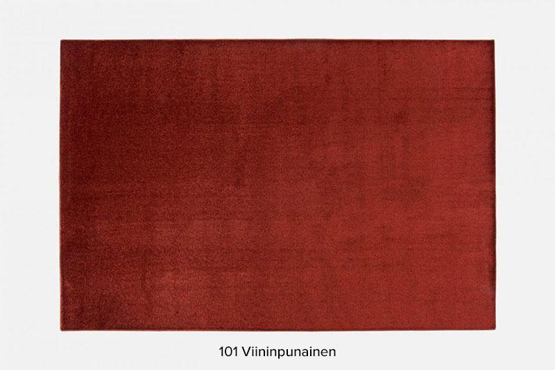 VM Carpet Satine 101 Viininpunainen