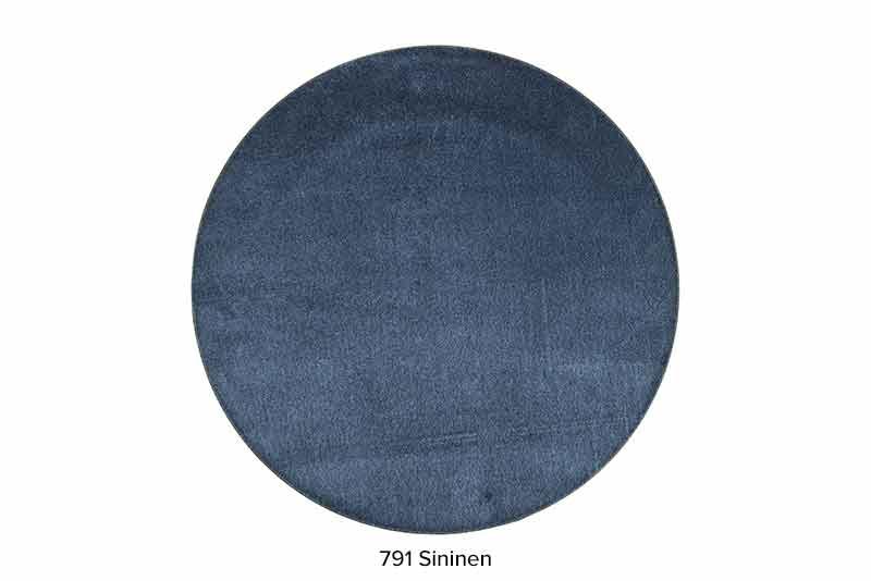 VM Carpet Satine 791 sininen pyöreä