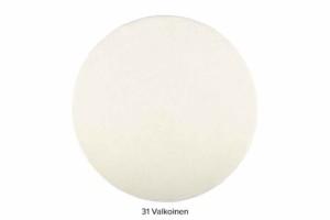 VM Carpet Silkkitie 31 valkoinen pyöreä