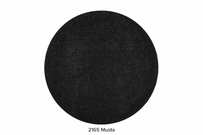 VM Carpet Tessa 2165 musta pyöreä