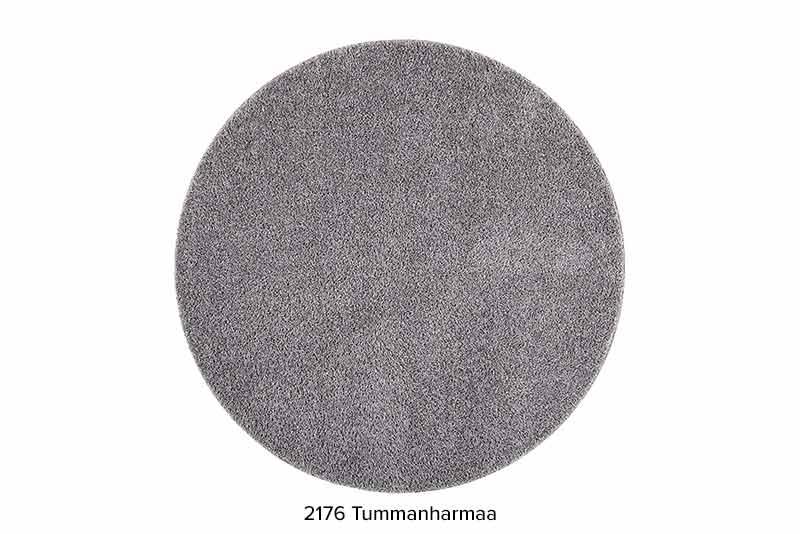 VM Carpet Tessa 2176 tummanharmaa pyöreä