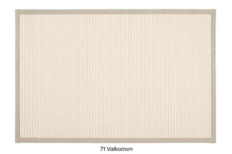 VM Carpet Tunturi 71 valkoinen