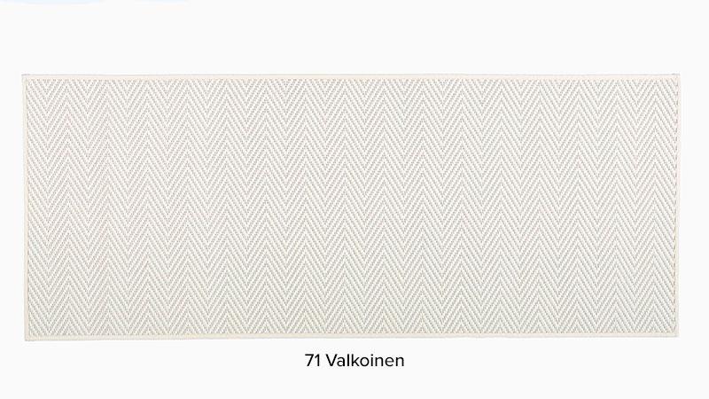 VM Carpet Elsa 71 Valkoinen