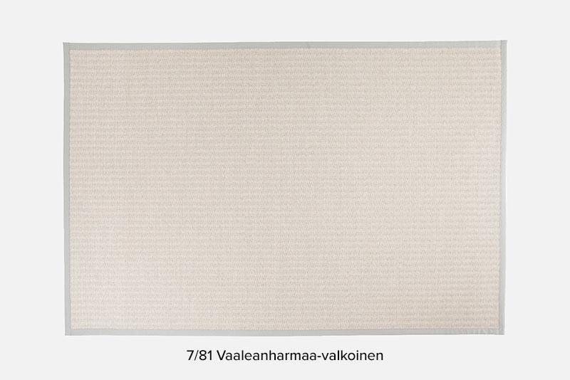 VM Carpet Kelo 7_81 Vaaleanharmaa-valkoinen