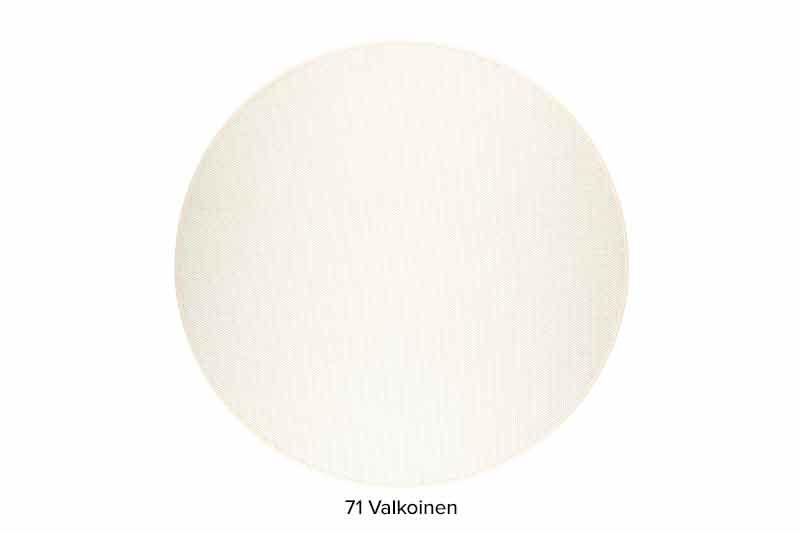 VM Carpet Aho 71 valkoinen pyöreä