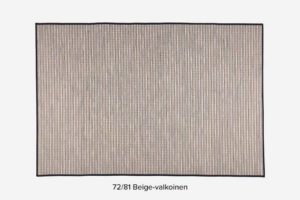 VM Carpet Honka Beige-valkoinen