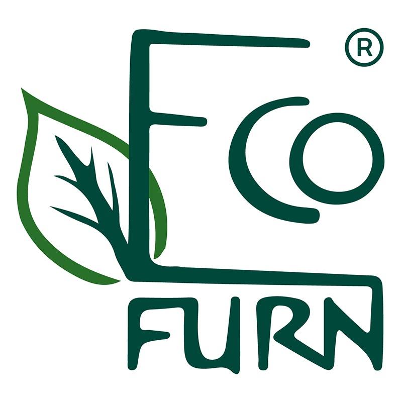 EcoFurn® Ekotuolisetti männystä tehty ja niskatyynyllä. Furmus.fi. Logo.