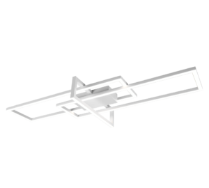 Trio Lighting Salinas LED kattovalaisin_Furmus.fi_kattovalaisin_mattavalkoinen_tuotekuva