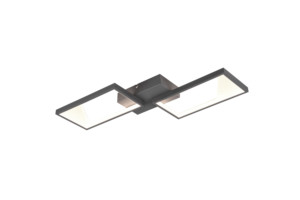 Cafu LED kattovalaisin 2-os. antrasiitti. Trio Lighting. Furmus.fi.