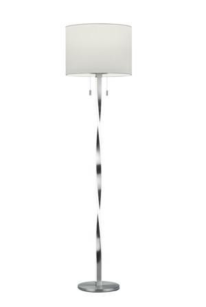 Nandor lattiavalaisin E27 + LED harjattu teräs. Trio Lighting. Furmus.fi.