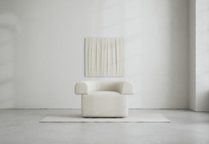 Layered Lotta Agaton nojatuoli Pearly white tuotekuva