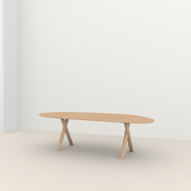 Studio HENK Slim-X Wood ruokapöytä. Ilmainen toimitus. Furmus.fi