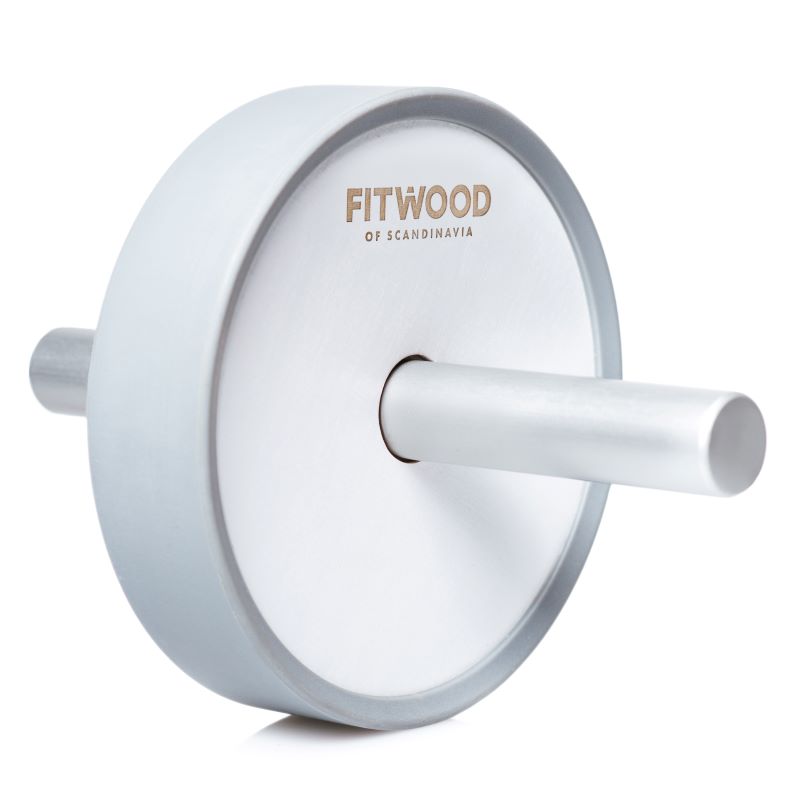 FitWood KIVI voimapyörä valkoinenharmaa alumiini