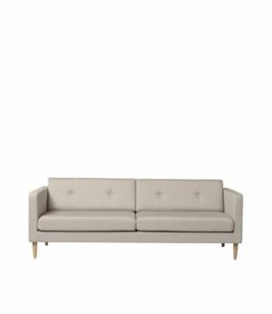FDB Mobler L42 sohva 3-ist beige prada tammi