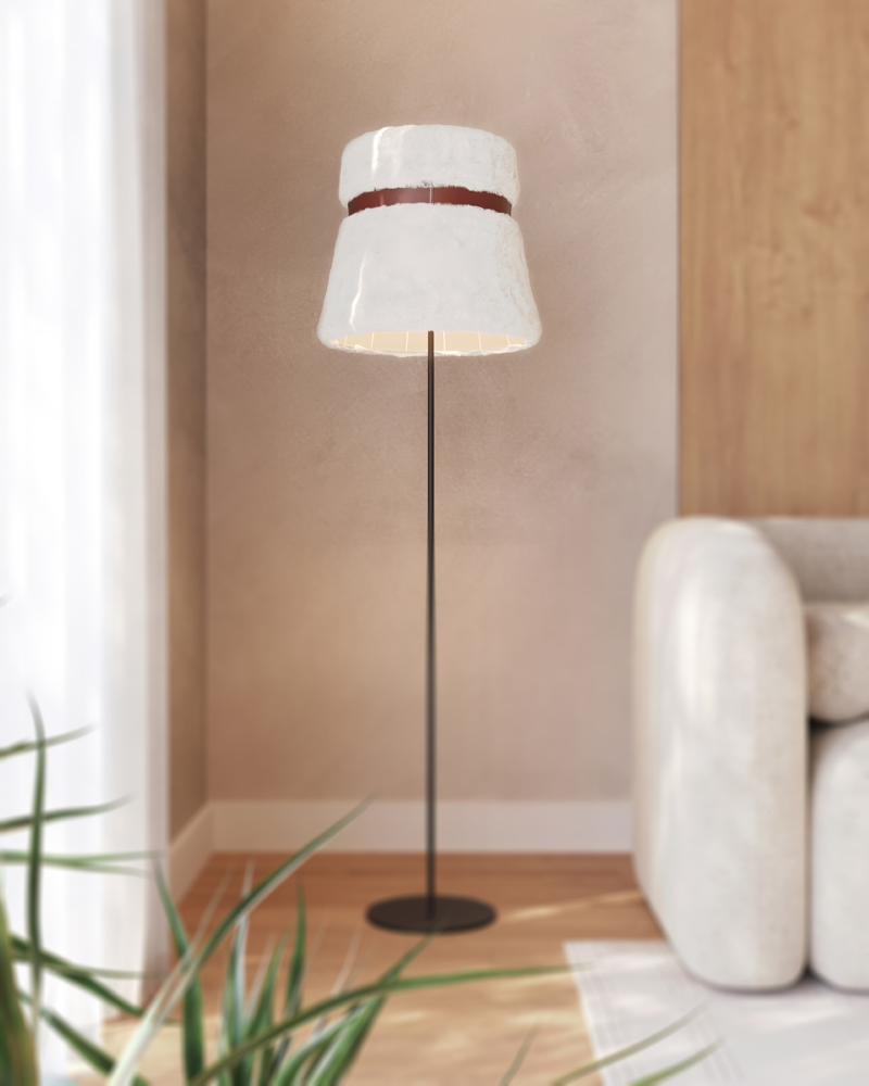 Cuero Design Glowing Ice lattiavalaisin Furmukselta.