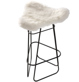Cuero Iceland Barstool jakkara. Furmukselta.