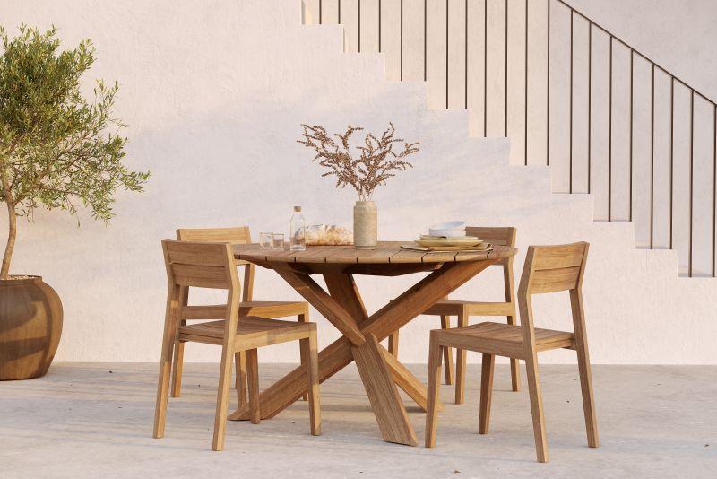 Ethnicraft Circle outdoor poyta miljoo