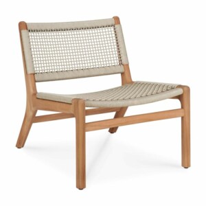 Ethnicraft Jack Woven outdoor lepotuoli
