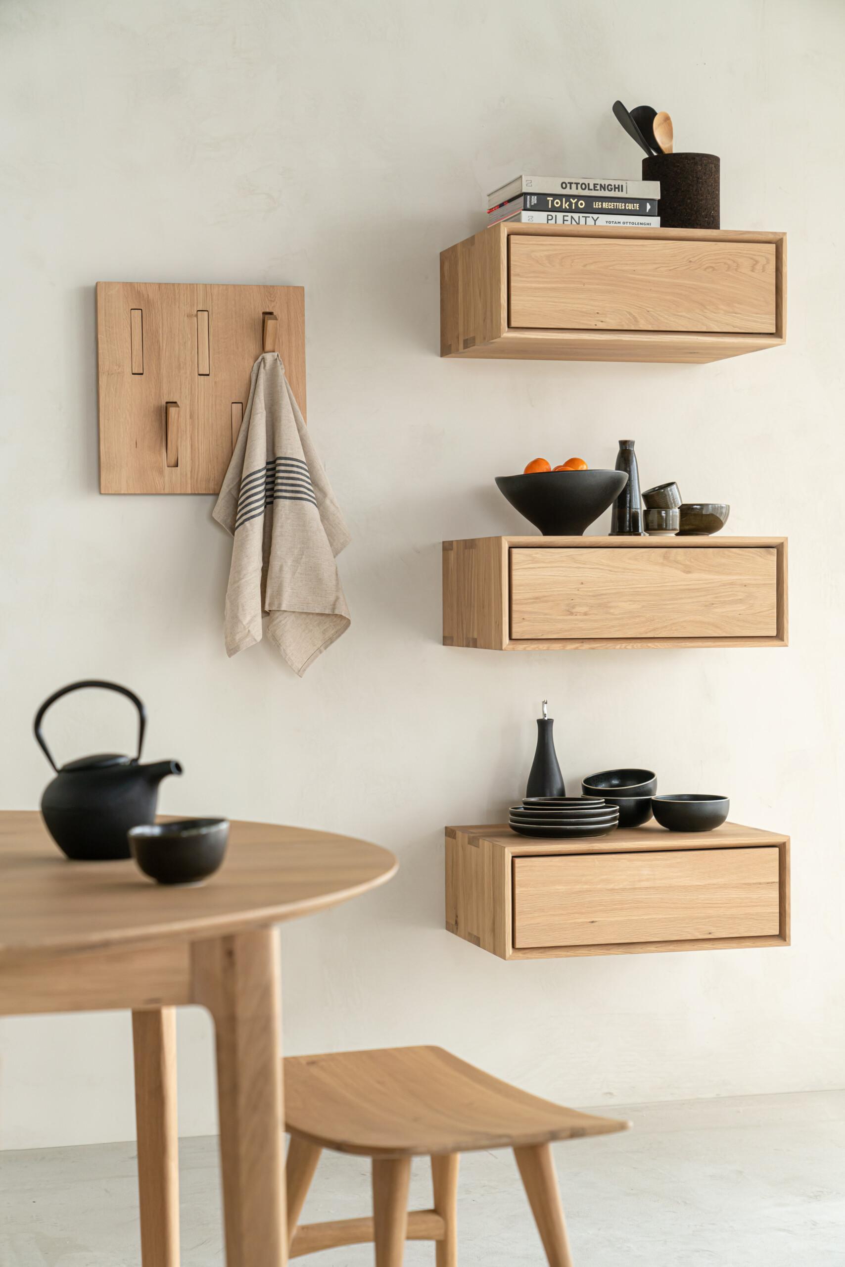 Ethnicraft Utilitie hylly 6 oak black