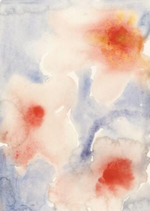 Paper Collcetive Three Flowers maalaus