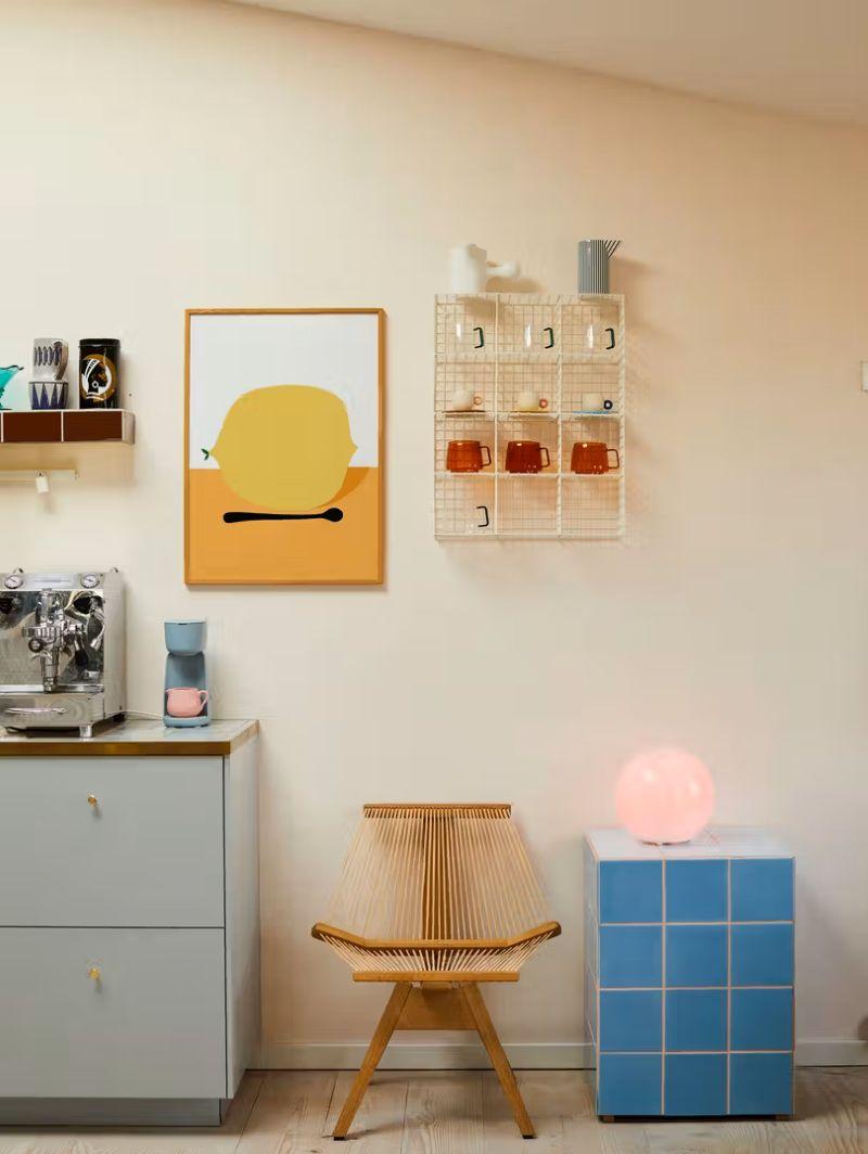 Paper Collective Citron taidejuliste miljoo