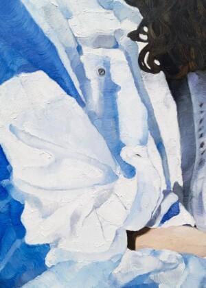 Paper Collective Detail of Eve maalaus