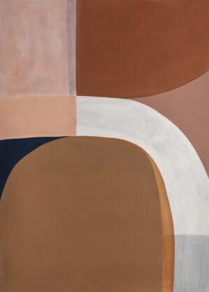Paper Collective Painted Shapes 01 maalaus