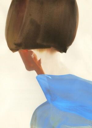 Paper Collective The Blue Cape maalaus