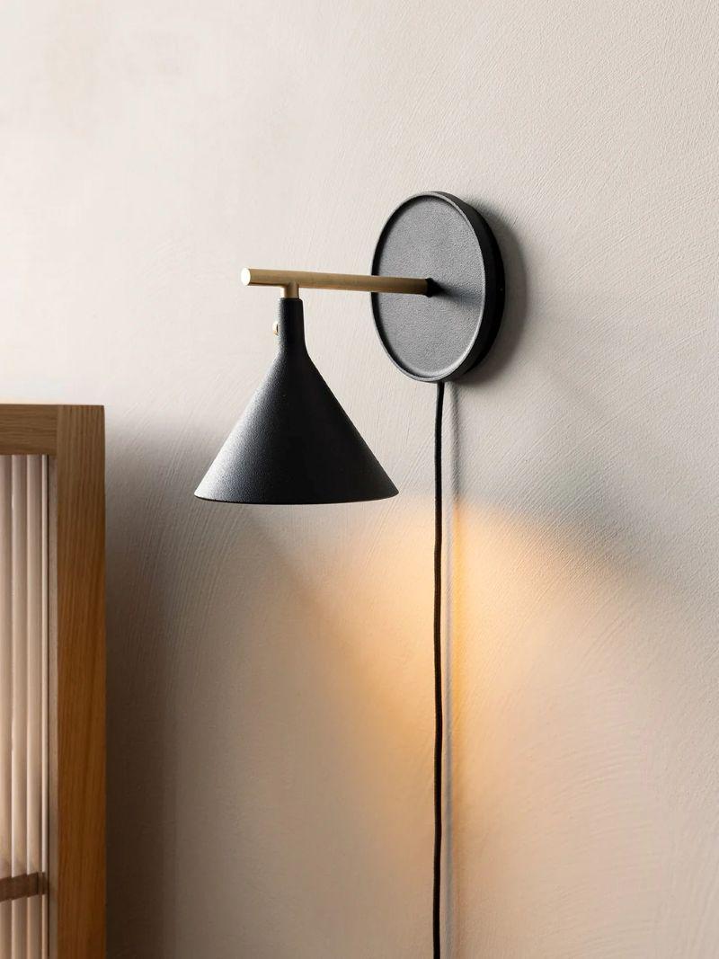 Audo Copenhagen Cast Stonce seinavalaisin Diff, himmennettava