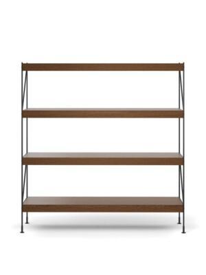 Audo Copenhagen Zet hylly 158 black dark stained oak