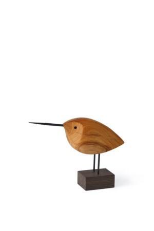 Warm Nordic Beak Bird Awake Snipe oiled teak