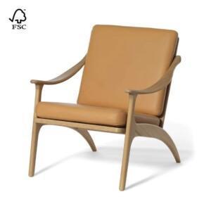 Warm Nordic Lean Back lepotuoli nature oak