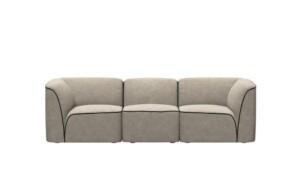 Woud Flora 2.5-ist sohva natural boucle