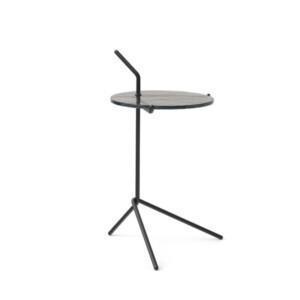 aTradition Halten SH9 sivupoyta smoked glass black
